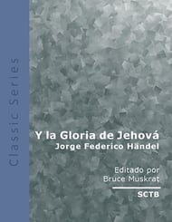 Y la Gloria de Jehovah SATB choral sheet music cover Thumbnail